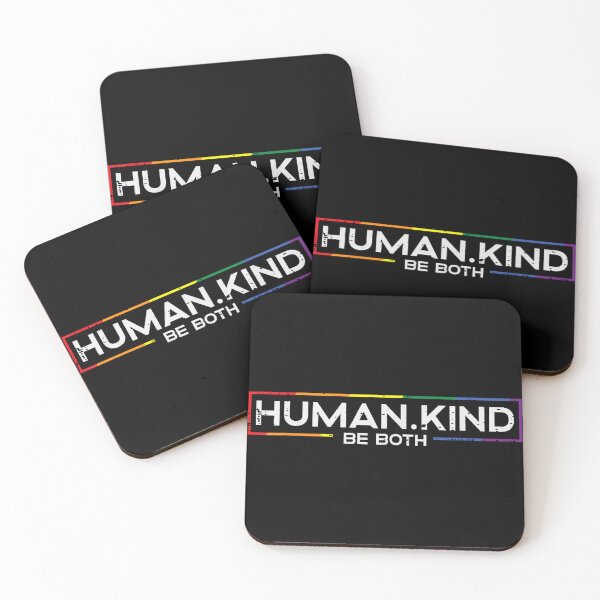 Item preview, Human Kind Be Both Rainbow Quote designed and sold by SaryaSmyth19.