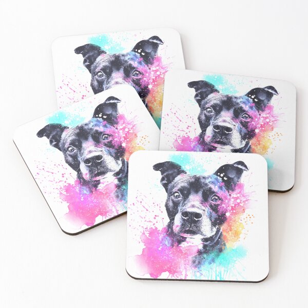 Item preview, Watercolour styled Portrait of a Dog designed and sold by ARbyCharlie.