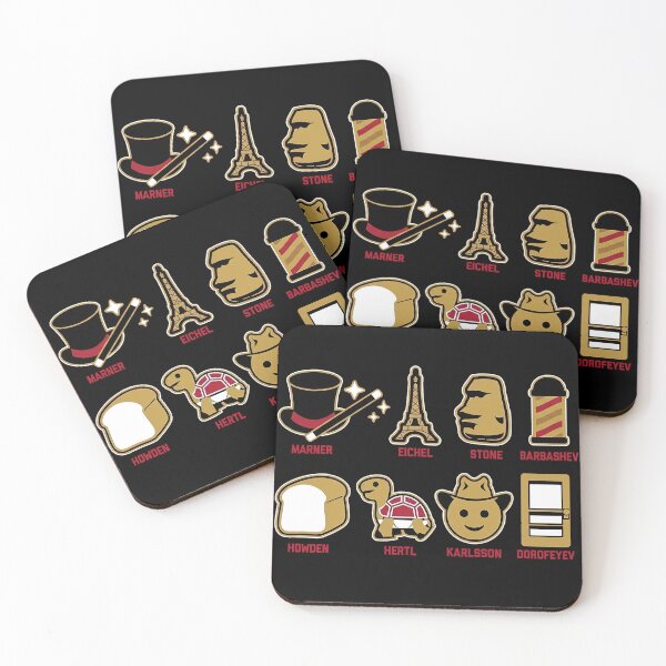 Item preview, Vegas Hockey Icons designed and sold by VintageViolet79.