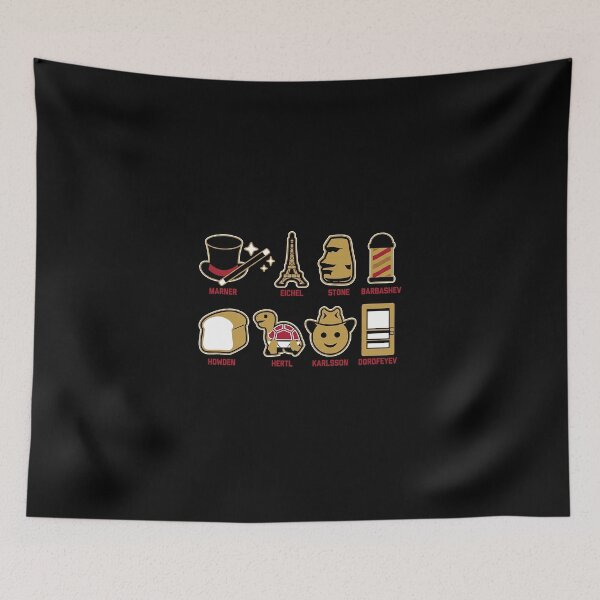 Item preview, Vegas Hockey Icons designed and sold by VintageViolet79.