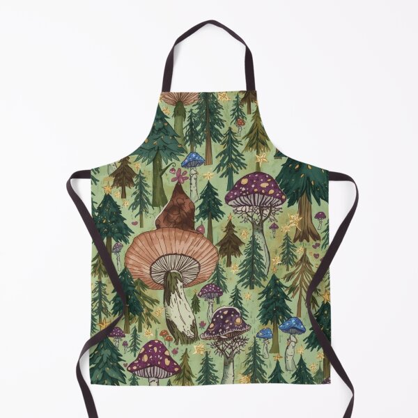 Item preview, Magical Forest Pattern – Whimsical Woodland Seamless Design in Pastel Colors designed and sold by Art70shop.