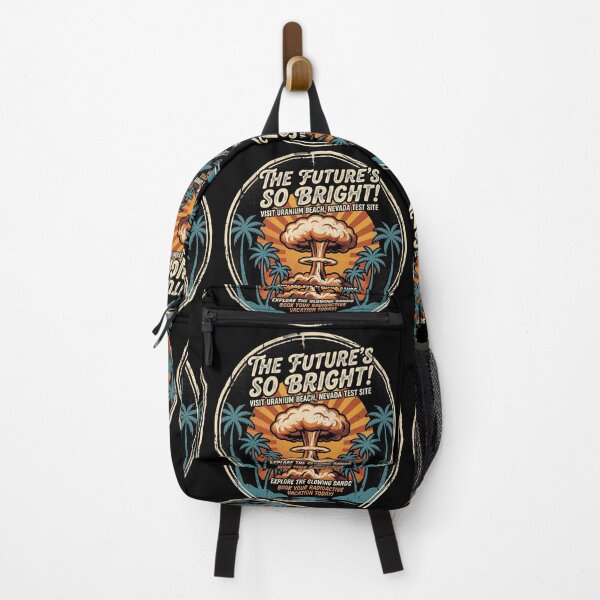 Item preview, The Future Is So Bright Atomic Bomb - Retro Sci-Fi Dark Humor designed and sold by AdyKurniawan.