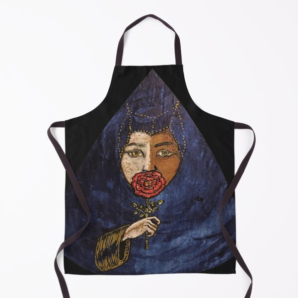 Item preview, Face hidden behind rose, acrylic painting designed and sold by creaphyl28.