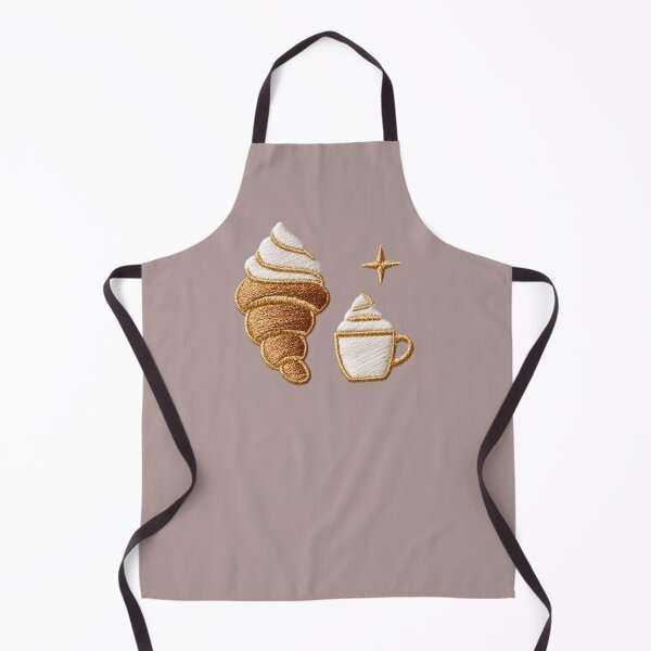 Item preview, Cozy Pastry and Coffee Embroidery designed and sold by MegaNovaArt.