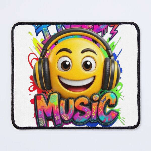 Item preview, I Need Music Emoji Graffiti Art designed and sold by Essi80.