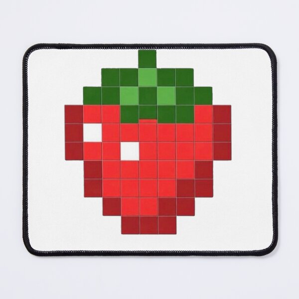 Item preview, Pixel Art Strawberry | Retro Gaming Fruit Design | Cute Cottagecore Gamer Gift designed and sold by The-SilentPlace.