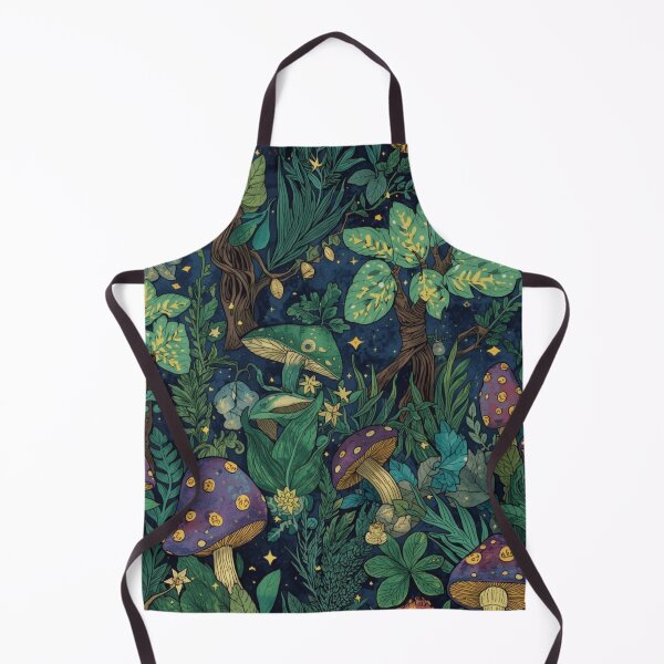Item preview, Magical Forest Pattern – Whimsical Woodland Seamless Design in Pastel Colors designed and sold by Art70shop.
