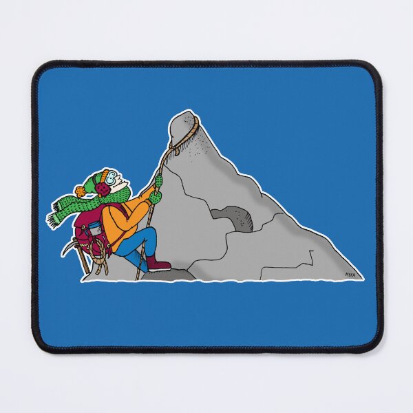 Item preview, Funny Climbing Sticker – Mountain Hiking Lover Gift Rock Climber Mug Art designed and sold by MyxaART.