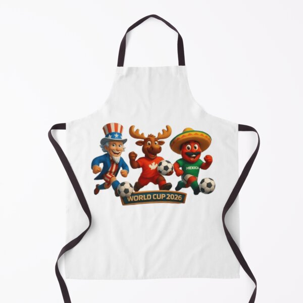 Item preview, World Cup 2026 Host Nations Mascots designed and sold by syndia2209.