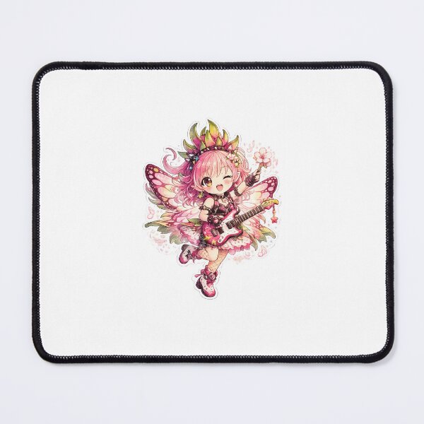 Item preview, Dragon Fruit Rockstar Girl – Kawaii Fantasy Sticker designed and sold by blossomfun.