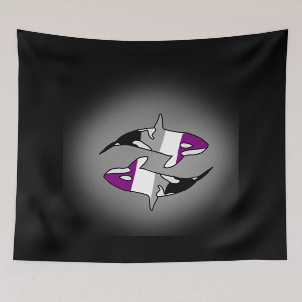 Item preview, Pride orcas Ace! designed and sold by AncientDreamer.