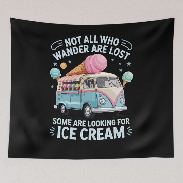 Item preview, Ice Cream Truck Cute Watercolor Ice Cream designed and sold by SapfireStuArt.