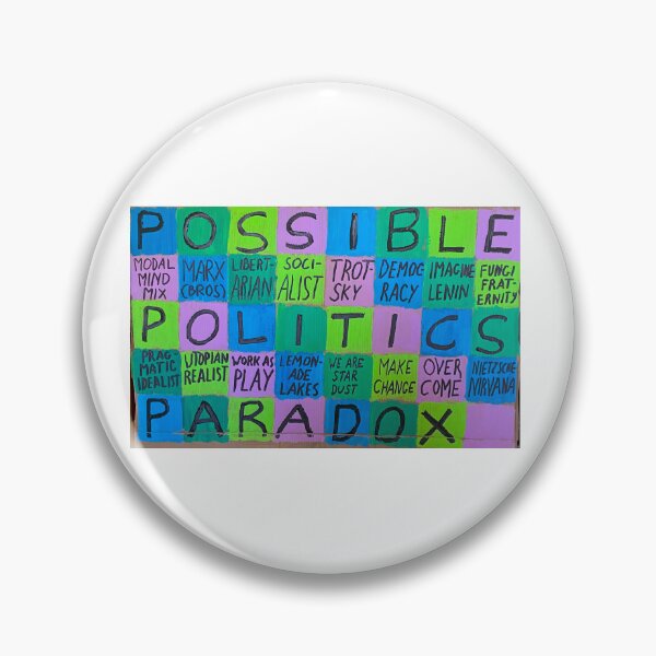 Item preview, Possible Politics Paradox designed and sold by Magical Meaning Machine.