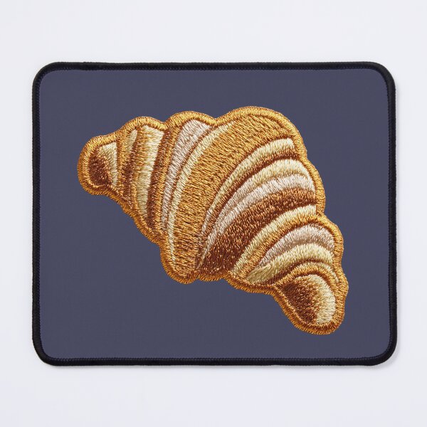 Item preview, Golden Croissant Embroidery Art designed and sold by MegaNovaArt.