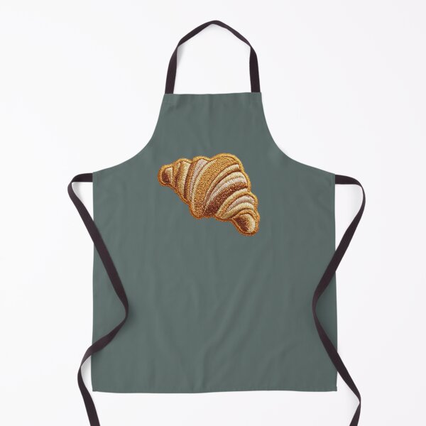 Item preview, Golden Croissant Embroidery Art designed and sold by MegaNovaArt.