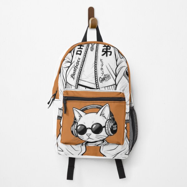 Item preview, Manga Urban Cat Orange designed and sold by Bluebird Crafted Tee.