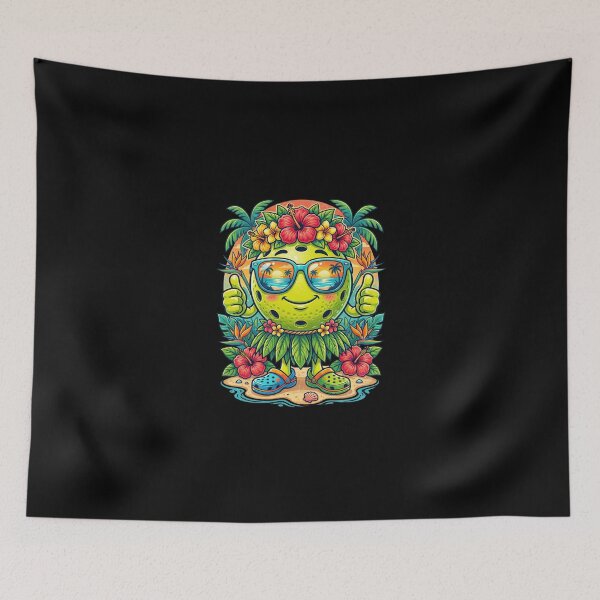 Item preview, Cute Tropical Pickleball Hawaiian Beach Summer Vacation designed and sold by dudelinart.