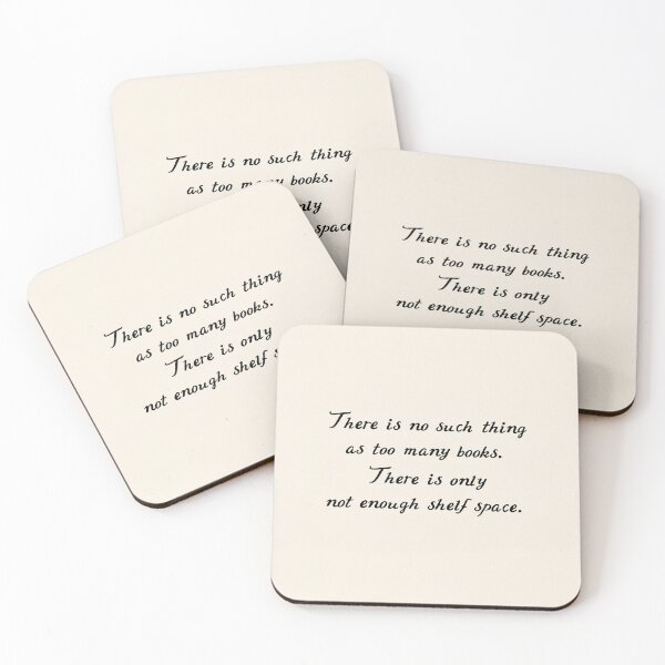 Item preview, There Is No Such Thing As Too Many Books designed and sold by StudioNewLayer.