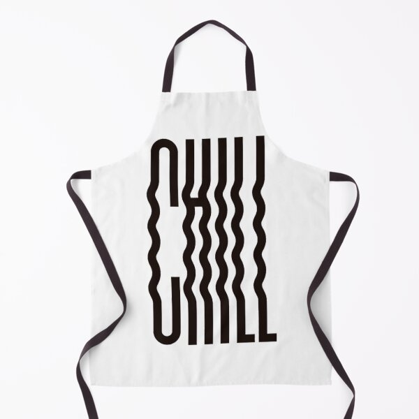 Item preview, Chill Typography Print | Wavy Retro Slogan Design designed and sold by The-SilentPlace.