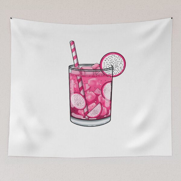 Item preview, Dragon Fruit Iced Tea designed and sold by Hello-Cuties.
