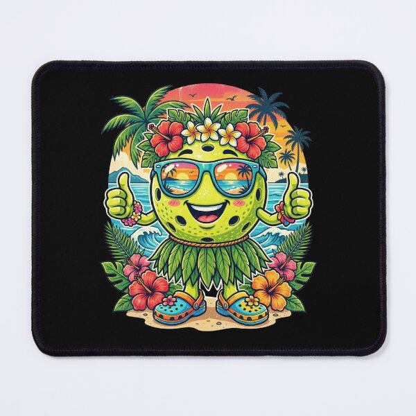 Item preview, Tropical Pickle Ball Hawaiian Beach Summer Vacation designed and sold by dudelinart.