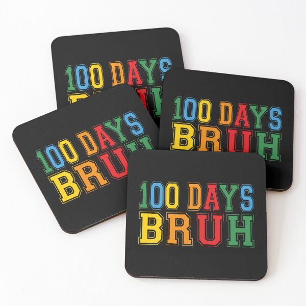Item preview, 100 Days Bruh Student Teacher School Celebration designed and sold by PopStars1993.