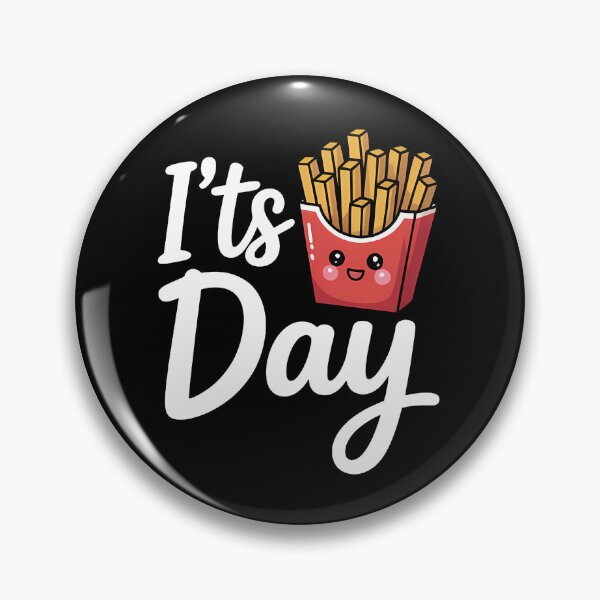 Item preview, It's French Fries Day French Fry Kawaii designed and sold by SapfireStuArt.