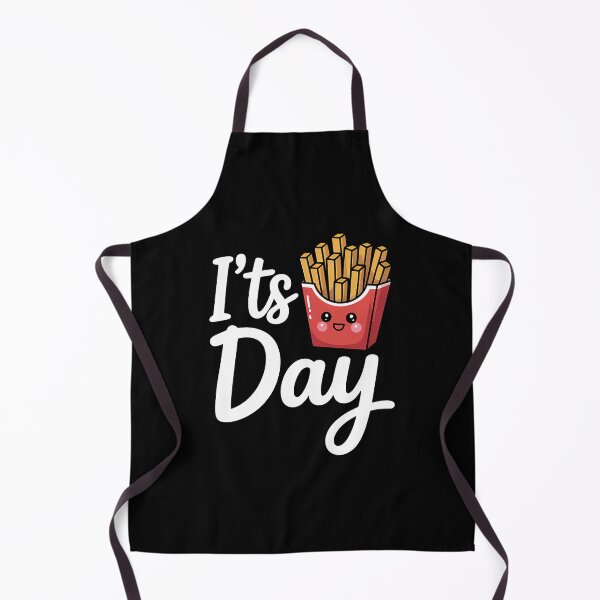 Item preview, It's French Fries Day French Fry Kawaii designed and sold by SapfireStuArt.