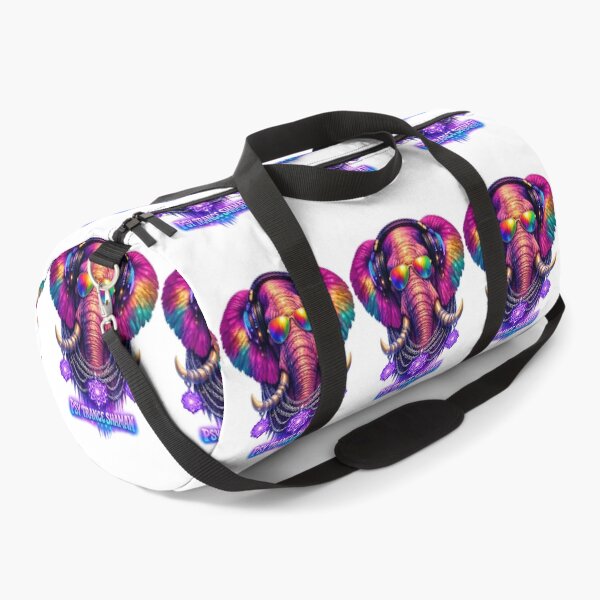 Item preview, Psy Trance Shaman Neon Elephant DJ designed and sold by  ZenRave Designs.