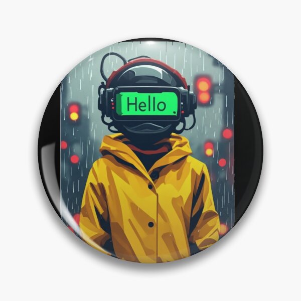 Item preview, Hello in the Rain – Cyberpunk Connection designed and sold by halibutgoatramb.