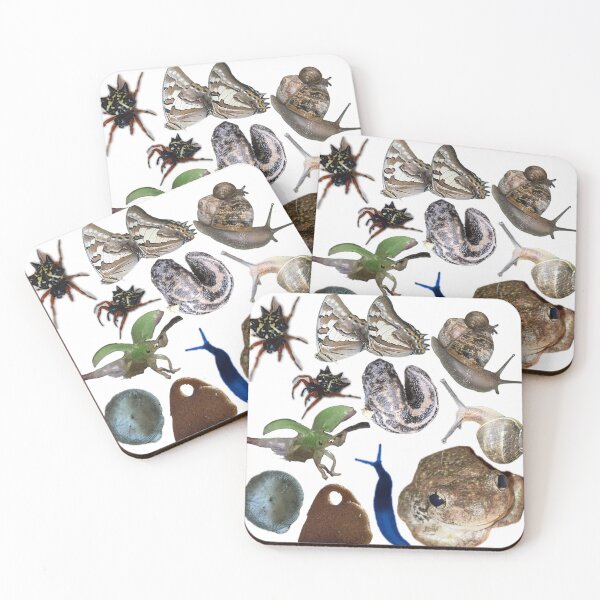 Item preview, Australian Mini Beasts and Wildlife Collage designed and sold by BeesBarn.
