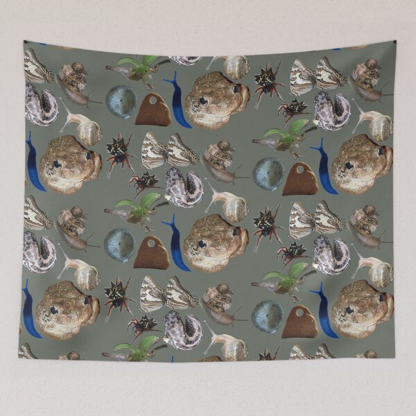 Item preview, Australian Mini Beasts and Wildlife Collage designed and sold by BeesBarn.