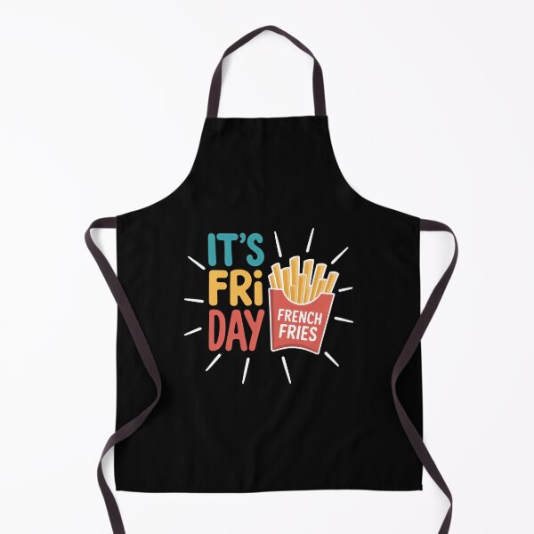 Item preview, It's Fry Day French Fries Fast Food Fan designed and sold by SapfireStuArt.