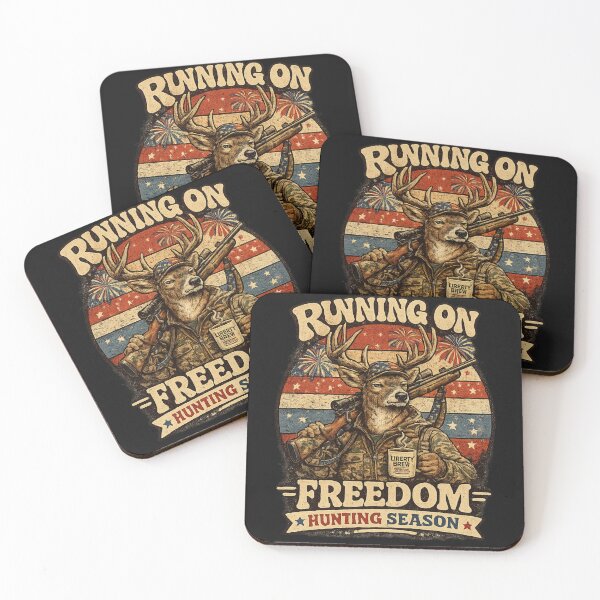 Item preview, hunting season running on freedom 1776  designed and sold by Original1977.