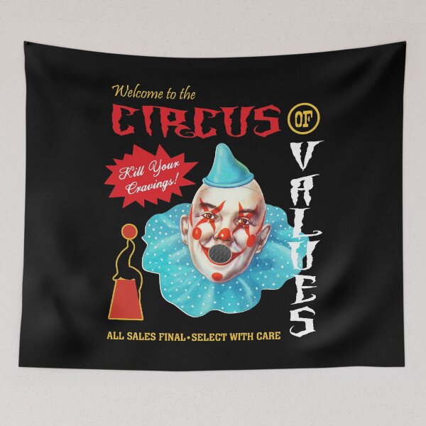 Item preview, Vintage Circus Clown Artwork designed and sold by EveTnerolf69.