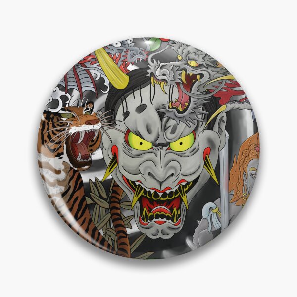 Item preview, Yakuza Back Tattoos designed and sold by CanisSorbus.