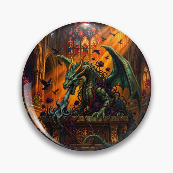 Item preview, Dark Gothic Art &amp; Fine Art Prints (1:1 Square Posters) designed and sold by Cyber-ART-Studio.