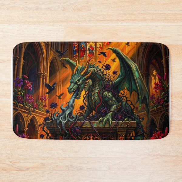 Item preview, Dark Gothic Art &amp; Fine Art Prints (1:1 Square Posters) designed and sold by Cyber-ART-Studio.