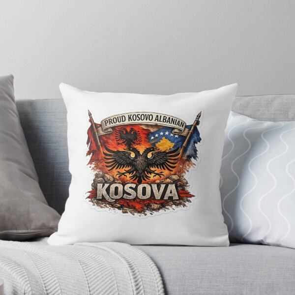 Item preview, Proud Kosovo Albanian – Diaspora Heritage Eagle Patriot Design designed and sold by kimkosovo.