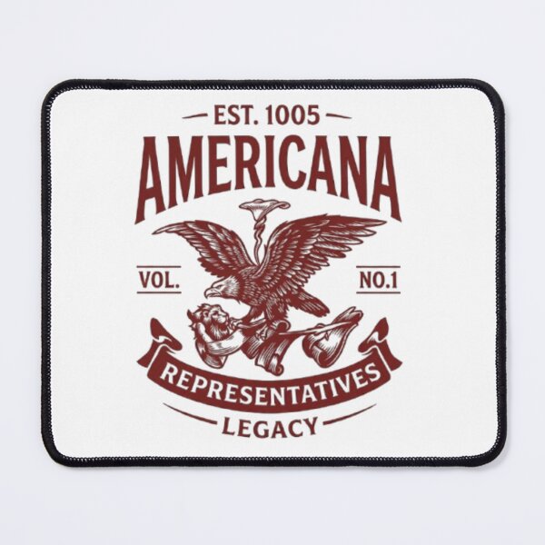 Item preview, Americana Eagle Crest Vintage Legacy Design designed and sold by Ahmedsyde.