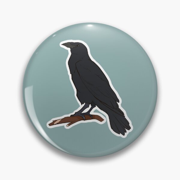 Item preview, Australian crow designed and sold by Blonde Bronc.