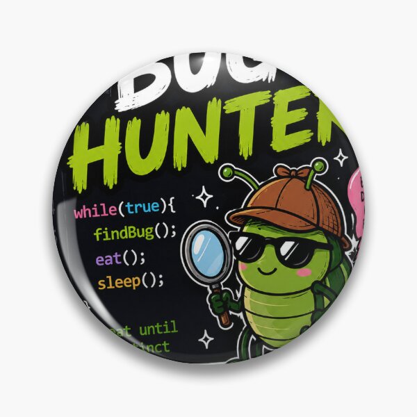 Item preview, Bug Hunter Sticker | Developer Humor designed and sold by hamzakhan0.