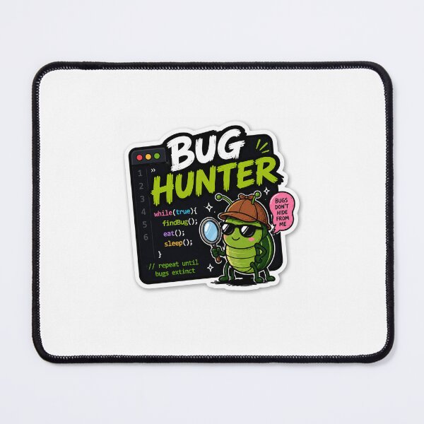 Item preview, Bug Hunter Sticker | Developer Humor designed and sold by hamzakhan0.