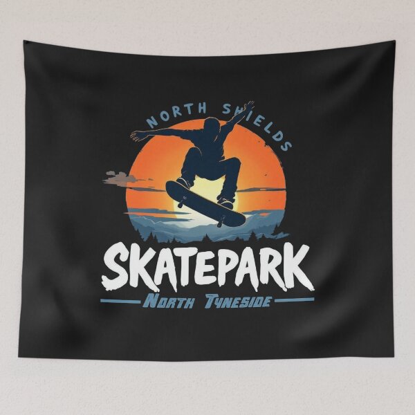 Item preview, North Shields Skatepark - North Tyneside Skateboarding Sunset  designed and sold by CraigDesignWork.