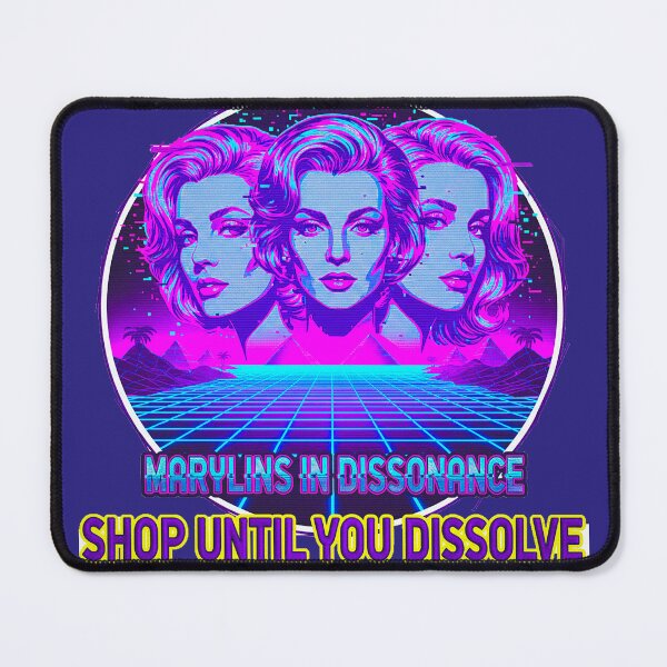 Item preview, Marylins in Dissonance: Neon Pop Art Grid designed and sold by A E S T H E T A T A G.