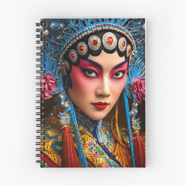 Item preview, Elegant Chinese Opera Makeup and Traditional Attire designed and sold by Artessie.