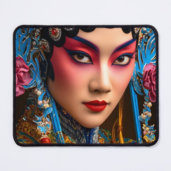 Item preview, Elegant Chinese Opera Makeup and Traditional Attire designed and sold by Artessie.