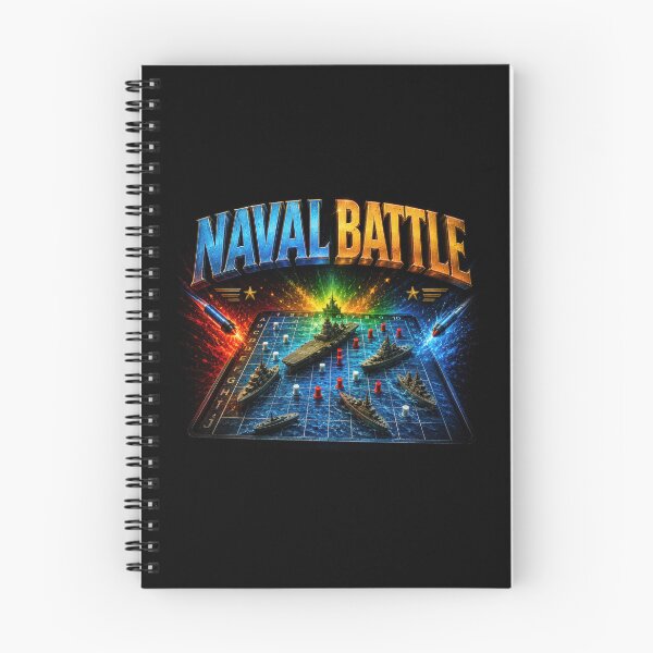 Item preview, Naval Battle Classic Strategy Game Art designed and sold by Retr0Tshirts.