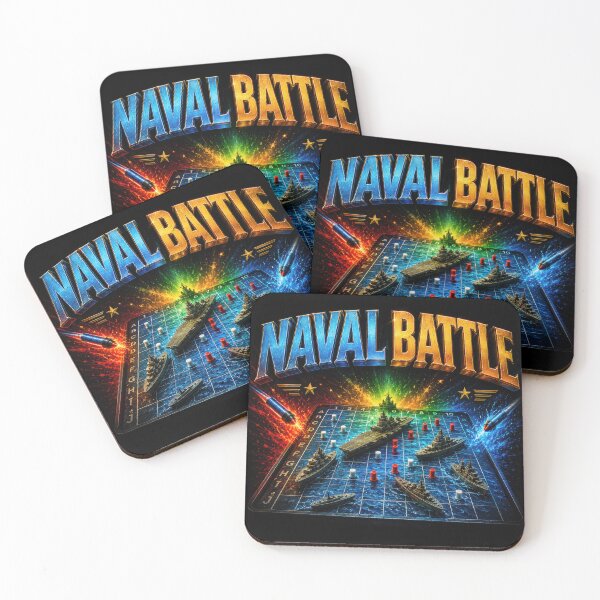 Item preview, Naval Battle Classic Strategy Game Art designed and sold by Retr0Tshirts.