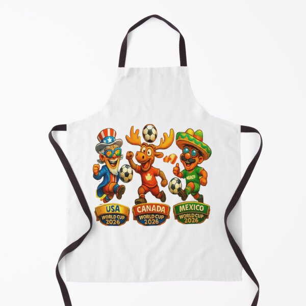 Item preview, FUNNY CARTOON FOR WORLD CUP 2026 WITHE DEFFRENT SHAP designed and sold by Pixanova.